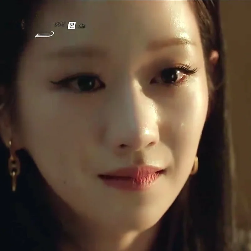 Korean Drama Eve Jewelry Dangle Earrings Women's Faion Ele Chain Design High-End Feelings Fre out New Trend