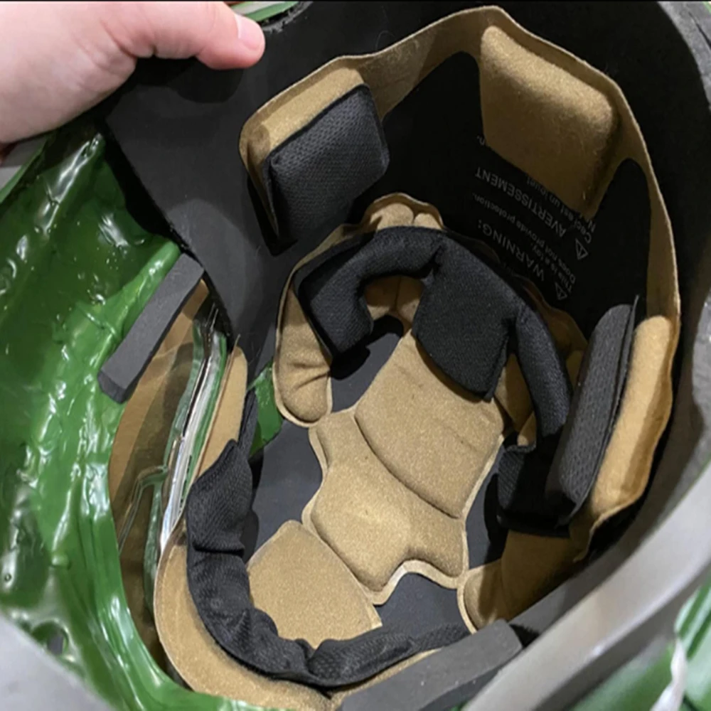 Memory Foam Universal Airsoft Paintball Helmet Pads Internal Protective