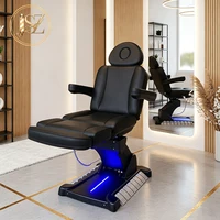 4-Motor Electric Massage Bed Multi-Functional Facial Bed for Beauty Salon Adjustable Back Footrest 4