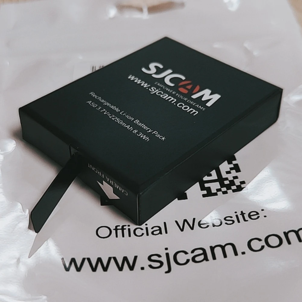 Batterie SJCAM A50 Li-ion Rechargeable 1000mAh - Autonomie Longue Durée