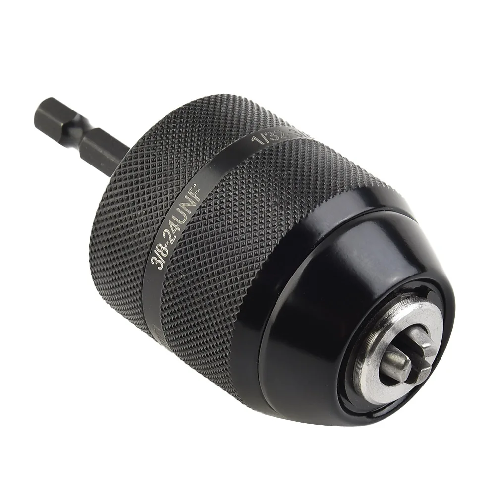 Efficient Drill Chuck SDS Plus Adapter 0.8mm-10mm 3/8-24UNF Adapter Chuck Converter Keyless Socket Square 4pcs adjustable bipod adapter