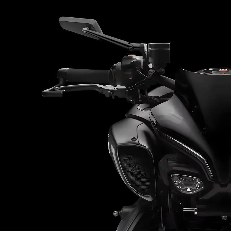 Aprilia Tuono 457 Tuono 660 Factory Tuono 1100 V4 RR Factory 용 오토바이 미러 윈드 윙 조정 가능한 회전 백미러