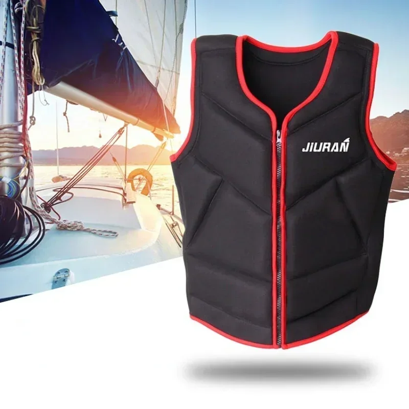 Life Jacket For Adult Children Water Sport Buoyancy Jacket Life Vest Swimming Boating Driving Vest Buoyancy Suit