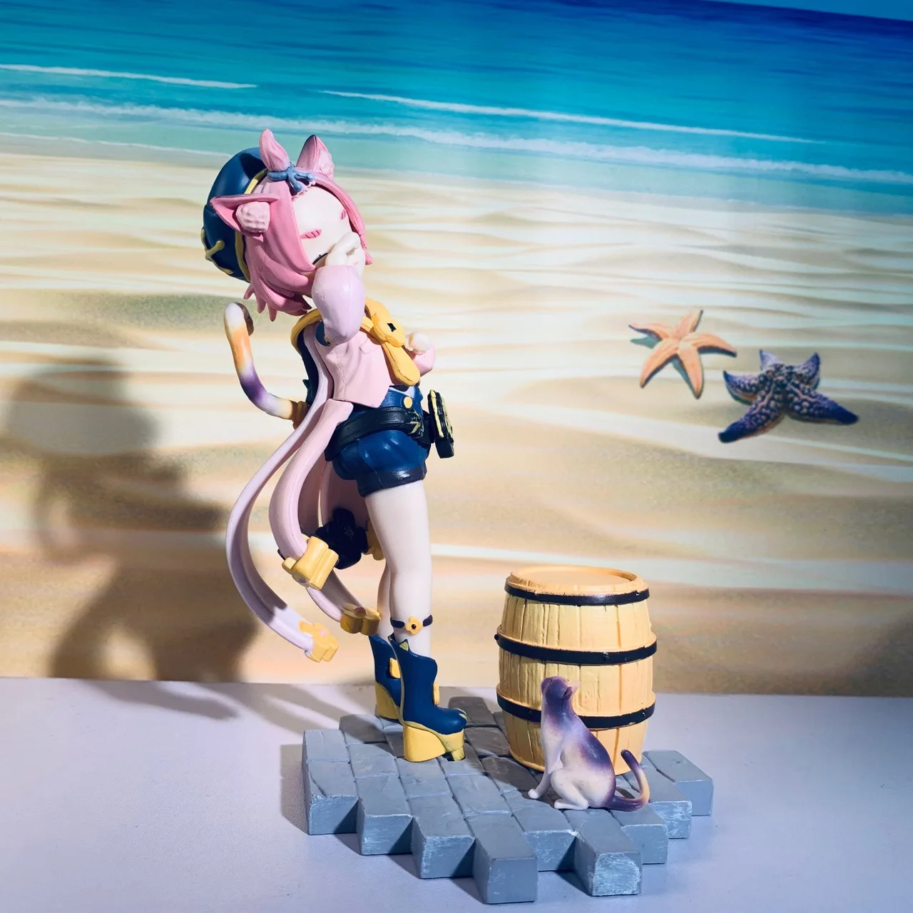

17cm Genshin Impact Diona Anime Figure Genshin Impact Paimon Action Figure Diona Figurine Collection Model Doll Gift