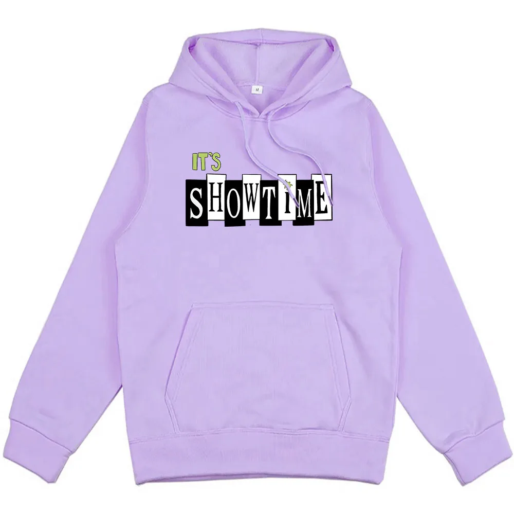 thumbnail image 1 of Sudadera con capucha de manga larga para hombre y mujer, ropa de invierno con estampado gráfico de películas de terror, BEETLEJUICE-E, It's Show Time, 1 of 5