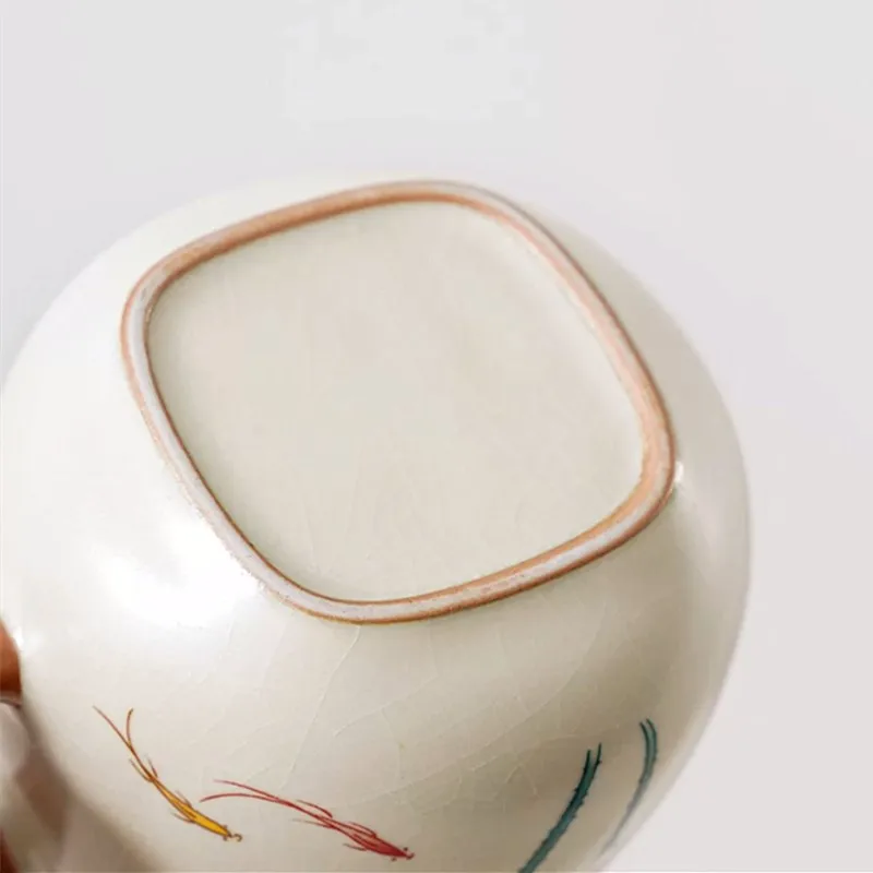 Exquisite Ceramics Fair Cup Tea Set Accessories Raw Ore Five-color Tea Separator Handmade Anti-hot Teacup Chinese Tea Infuser