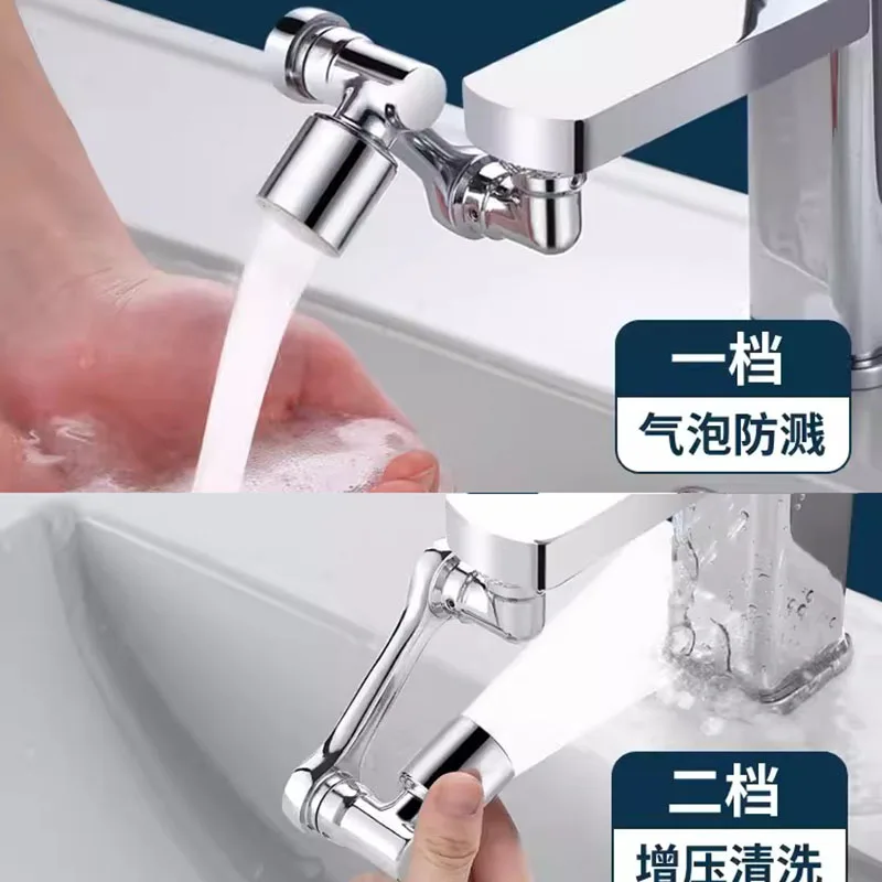 Universale 1080 ° Rubinetto Girevole Aeratore Extender Plastica Splash Filter Rubinetti Bubbler Ugello Braccio Robotico Per Cucina Bagno