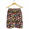 Cute Donut Pattern Beach Shorts For Men 3D Printed Food Short Pants Streetwear Surf Board Shorts Summer Holiday Swimming Trunks 5