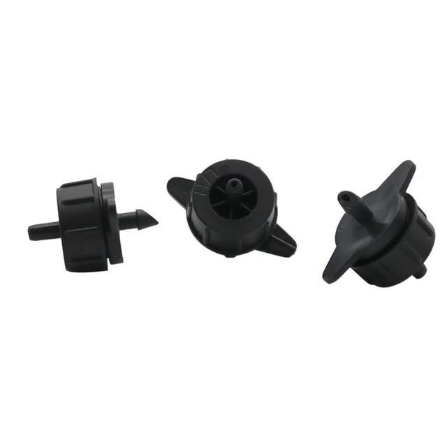 Garden Drip Irrigation System Fittings 2L/4L/8L Pressure Compensated Dripper Detachable/Washable Flow Stabilizer 20/50/100 Pcs 6