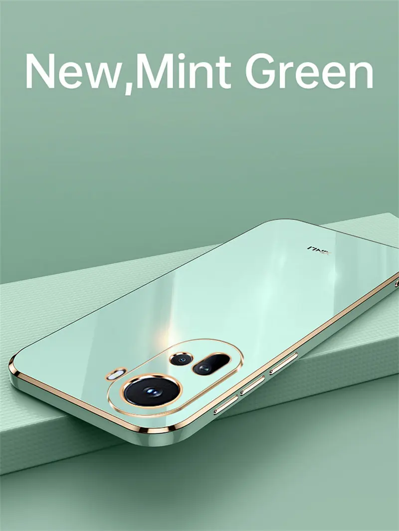 6D Plating Silicone TPU Soft Back Phone Case