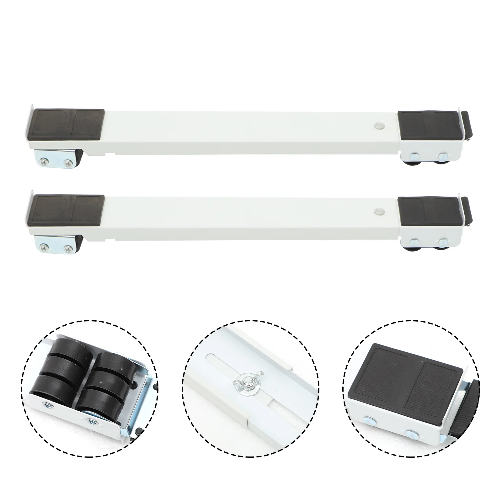 

Appliance Dolly Machine Washing Rollers Mobile Wheels Movers Furniture Stand Base Roller Fridge Sliders Moving Washer Cart