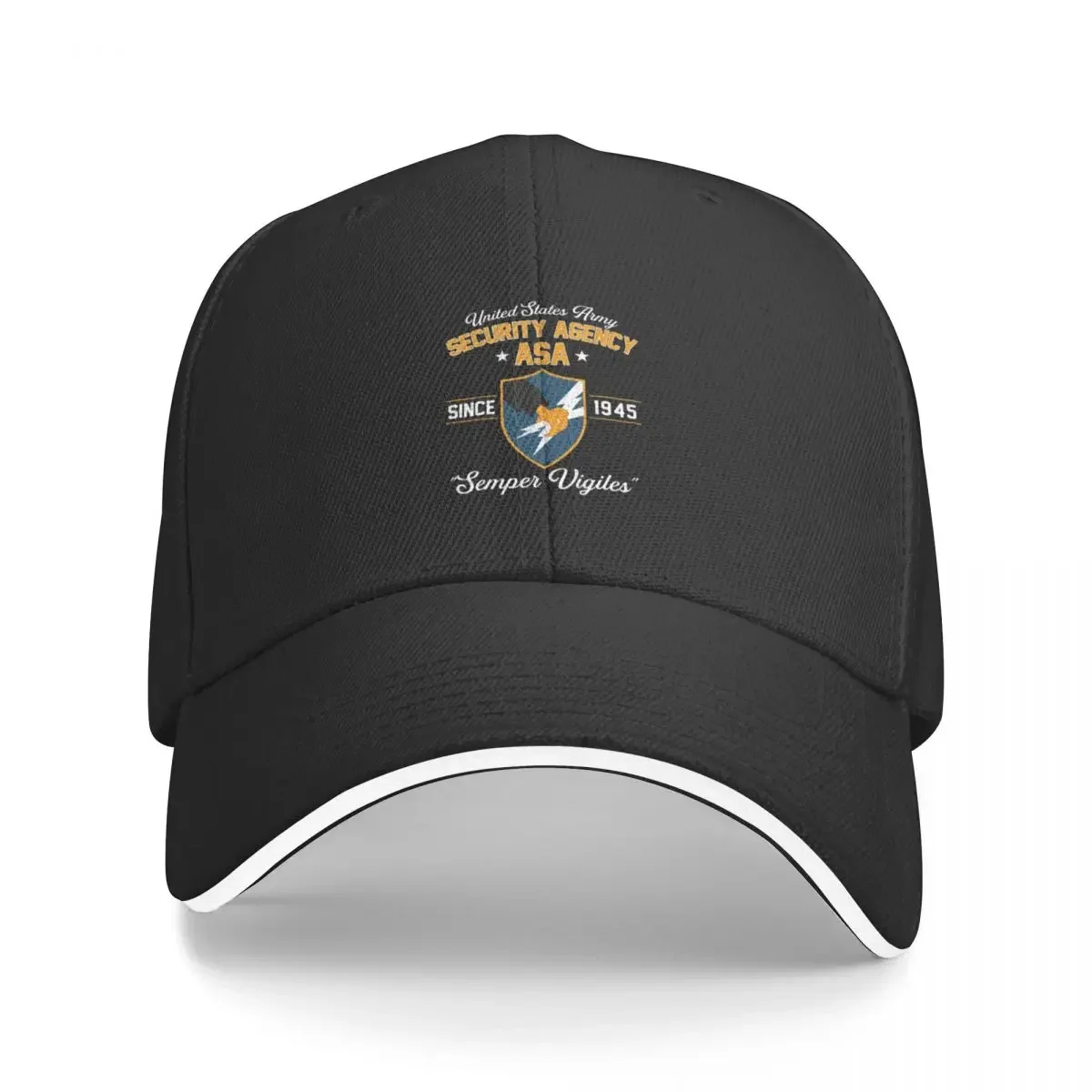 

Army Security Agency Baseball Cap Icon Anime Hat Man For The Sun Luxury Hat Trucker Hats For Men Women's