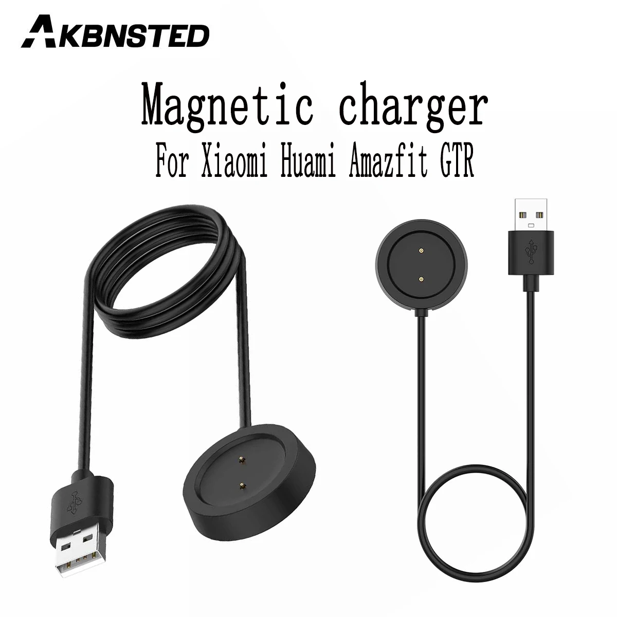 

AKBNSTED New For Xiaomi Huami Amazfit GTR /GTS Smart Watch 1M USB Interface Magnetic Charging Base Portable Watch Charging Base