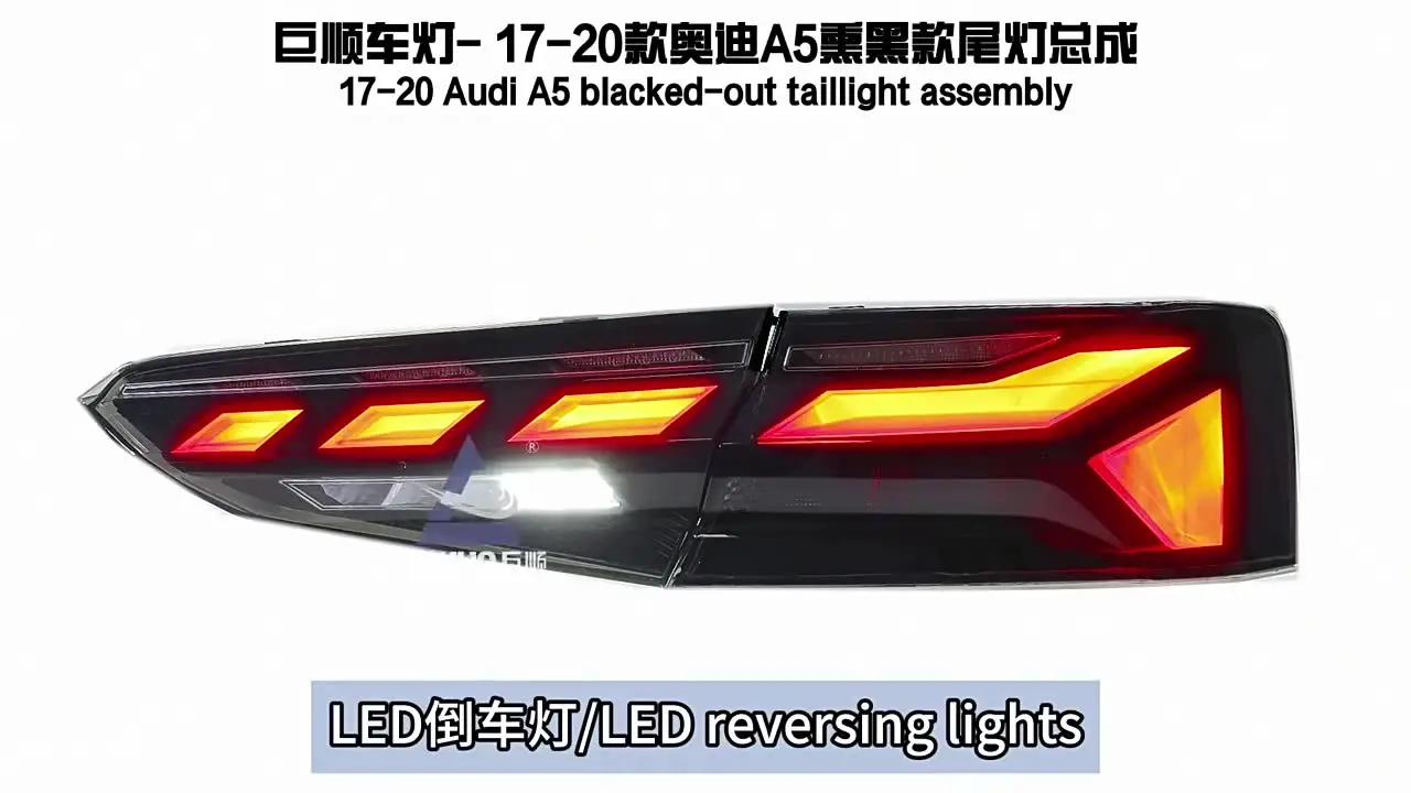 リアテールライトシグナルランプ と互換性がある Audi Q5L 2018-2021 