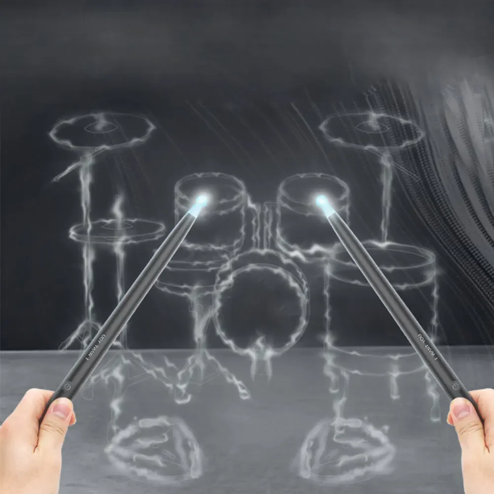 Air Drum BT Electric Air Drum Set with Drumsticks Foot Pedals Electric with 3.5 Mm Headphone Jack for Adults Kids Gift