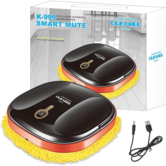 Smart Mopping Robot Automatic Floor Mopping Robot Wet And Dry Sweeping
