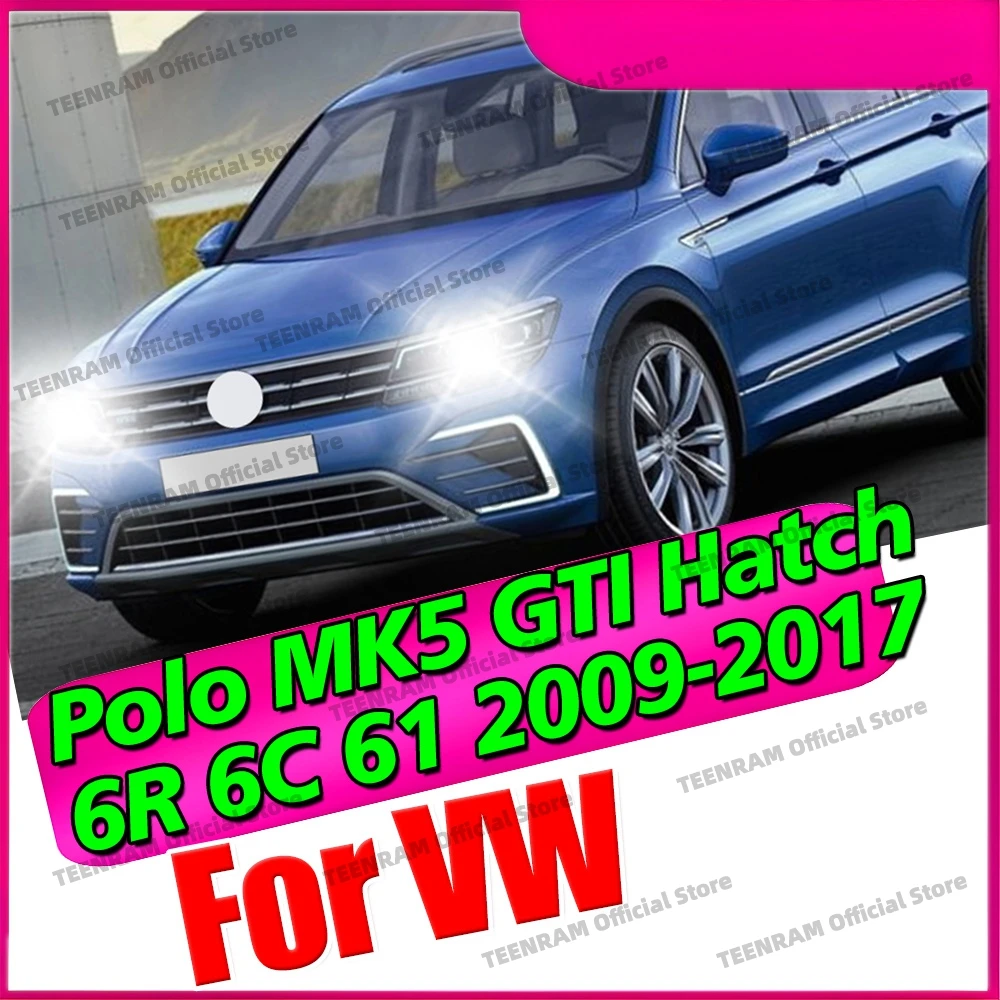 2개입 2009 2010-2017 VW 폴로 MK5 GTI 해치백 6R 6C 61 LED H..