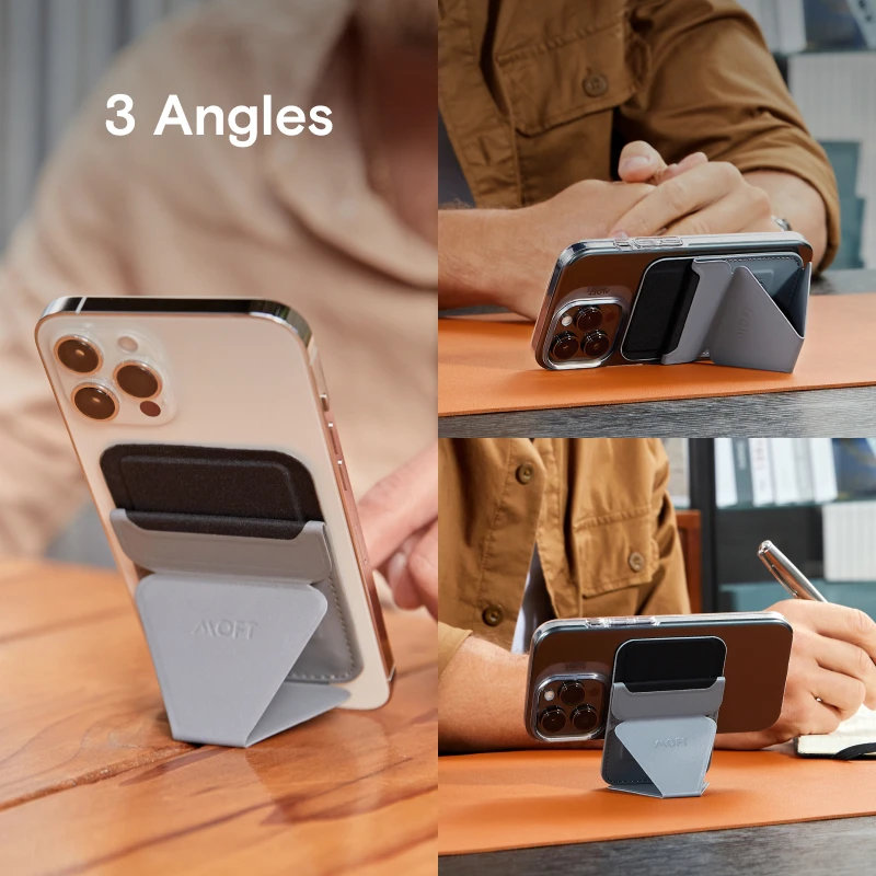 Original Snap on Phone Stand & Wallet Magnetic Card Bag Mobile Phone Holder  Edge For iPhone 15/14/13 Pro Max Wireless Charging - AliExpress