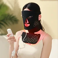 AureSkin M100 LED Face & Neck Light Therapy Mask – 3-Color Rejuvenation System