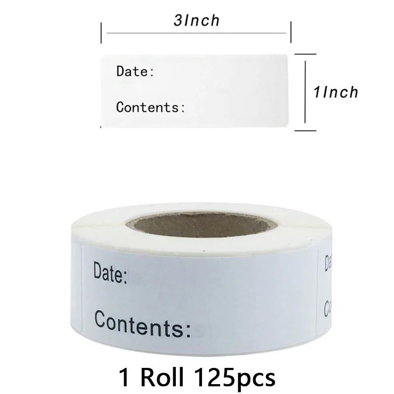 Date Labels Stickers Food Storage Labels Date Content Home Kitchen Packaging Condiments Mark Stickers 1 Roll