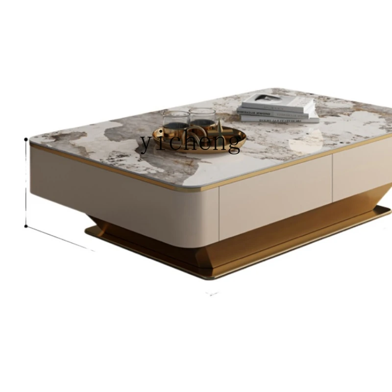 

Xc New TV Cabinet and Tea Table Combination Living Room Simple Modern Designer High-End TV Stand