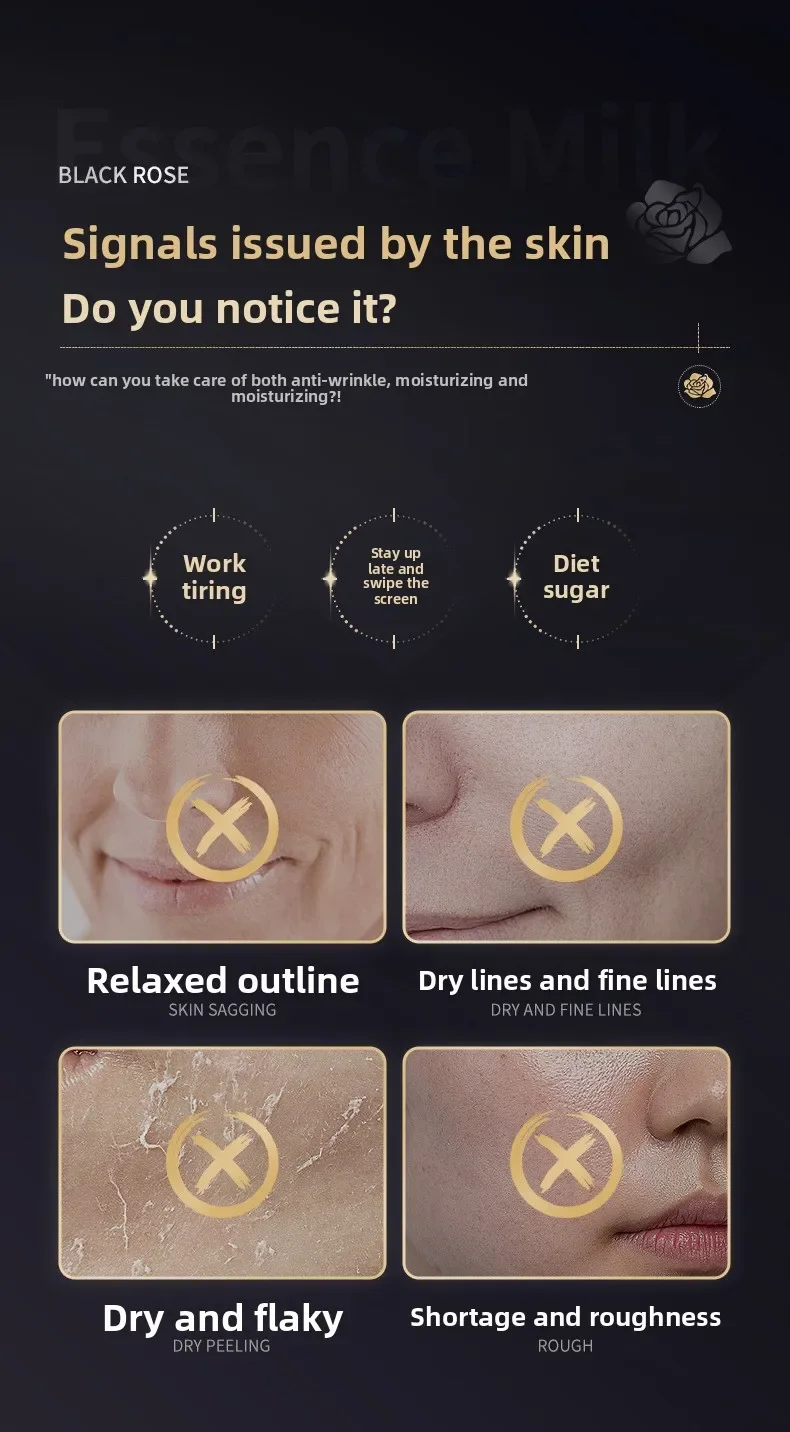 Black Rose Luxury Serum – Deep Hydration & Firming Facial Essence 5