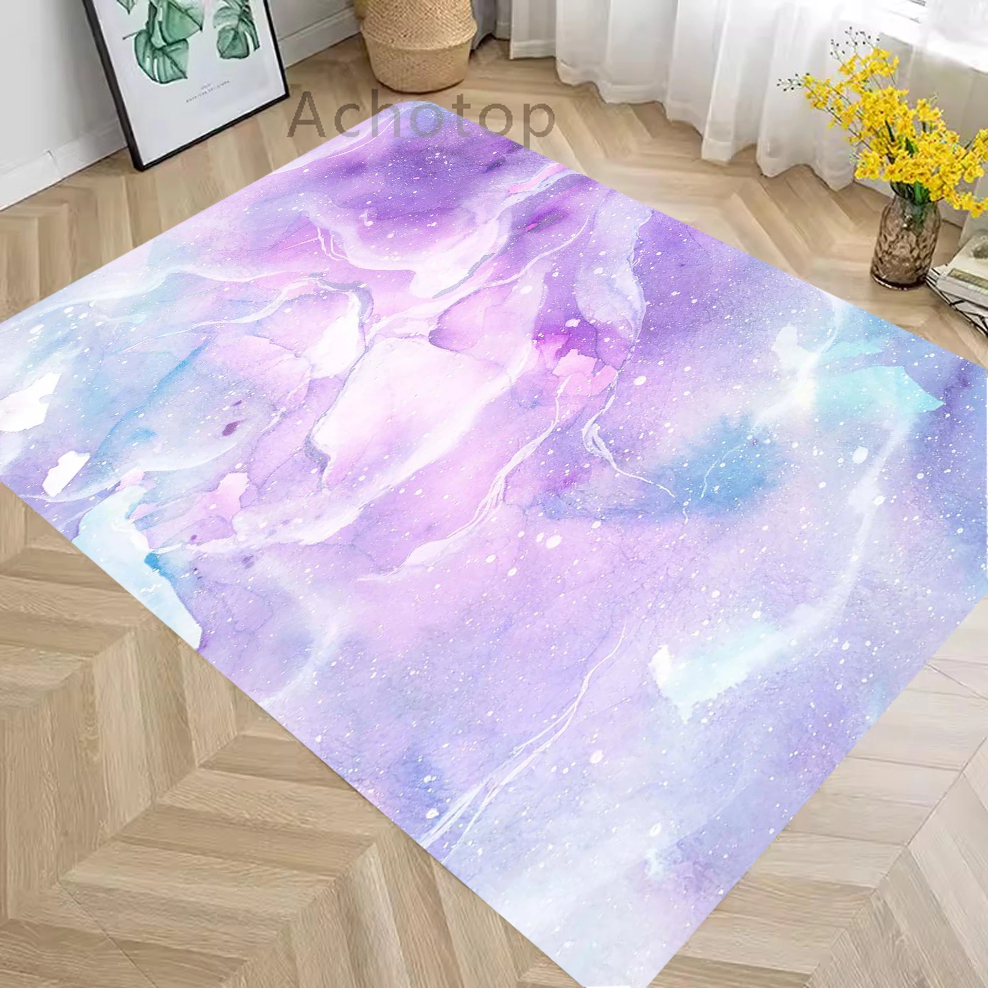 

Diatom Living Room Floor Mat Color Room Home Decor Sofa Table Large Area Rugs Bedroom Bedside Foot Pad Hallway Balcony Rugs