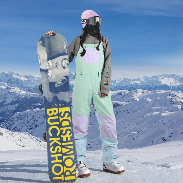 Traje de esquí de-30 grados para mujer, chaqueta y pantalones de plumón  para nieve, ropa de Snowboard transpirable impermeable para exteriores,  trajes de esquí para mujer, Invierno - AliExpress