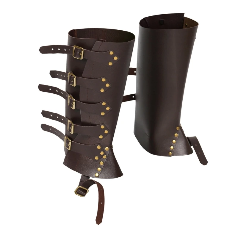 

Pirate Boot Tops Shoes Cover Bandage Case Costume Soldier Boot Top Covers