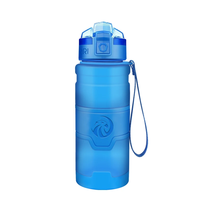 Leak-Proof 400ml Time-Marked Water Bottle - Portable & BPA-Free