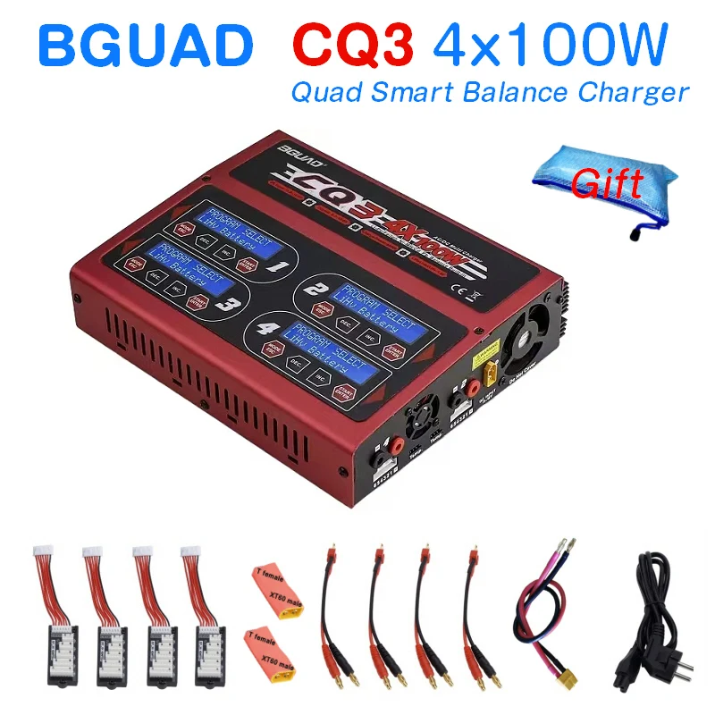 BGUAD CQ3 100W x 4 RC Multi Functions 4 channel Smart Intelligent
