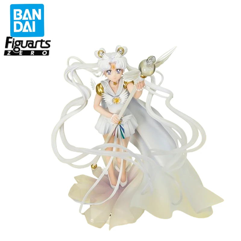 

Original BANDAI Figuarts Zero Sailor Moon Tsukino Usagi chouette PVC Anime Figure Action Figures Model Toy