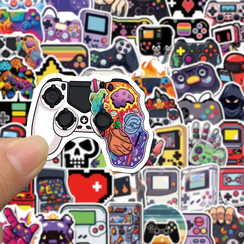 Game Stickers, Retro Game Childhood Game Console Stickers - 4