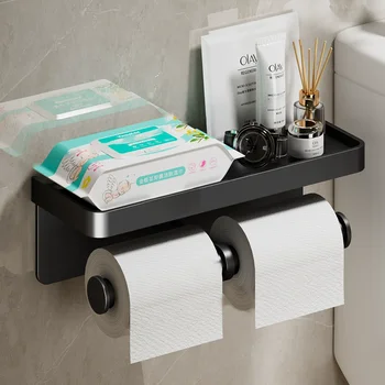 toilet paper holder with tray - 03