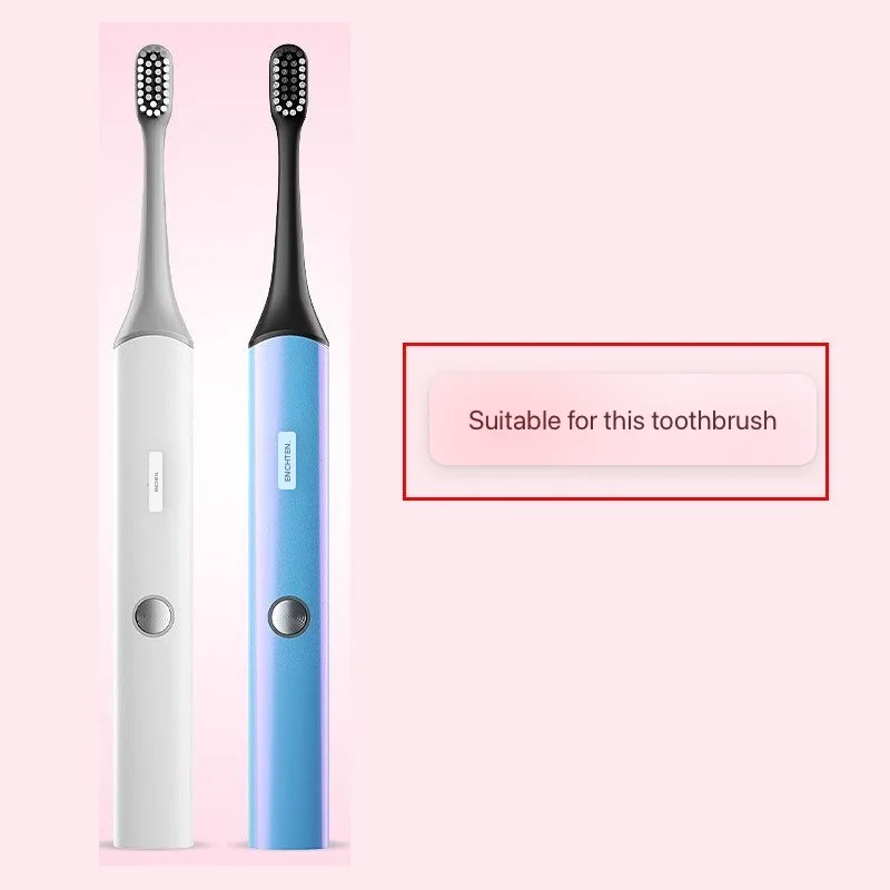 Replacement Toothbrush Head for ENCHEN Aurora t+ Electric Toothbrush Head Original Toothbrush Head Accessories Adult Nozzle 2