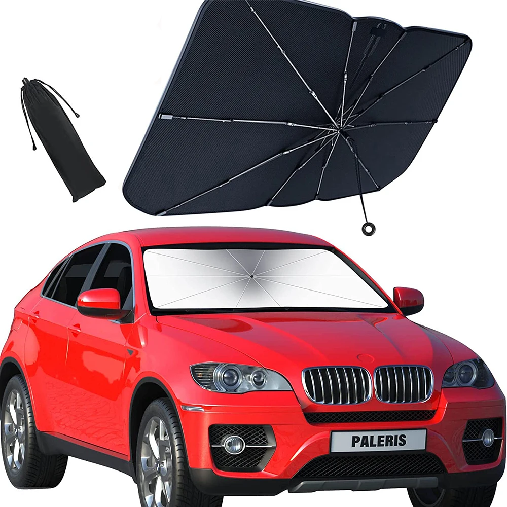 Two Tone Tungsten Steel Car Windshield Sunshade Compatible With