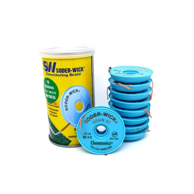 SoderWick® No Clean Solder Wick Chemtronics, 58 OFF