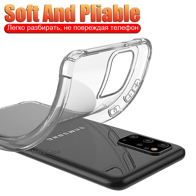 Clear Shockproof TPU Phone Case - Transparent Protective Cover