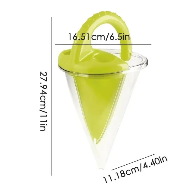Summer Overflow Funnel Toys Handheld Spilling Funnel Beach Sand Strainer Toy Multifunctional Plastic Digging Sand Kit Crafts 6