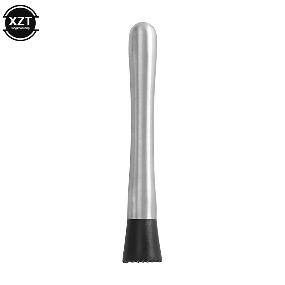 Bar Tools Wine Mixing Stick Cocktail Shaker Mojito Mint Muddler Stainless Steel Ice Crusher Hammer