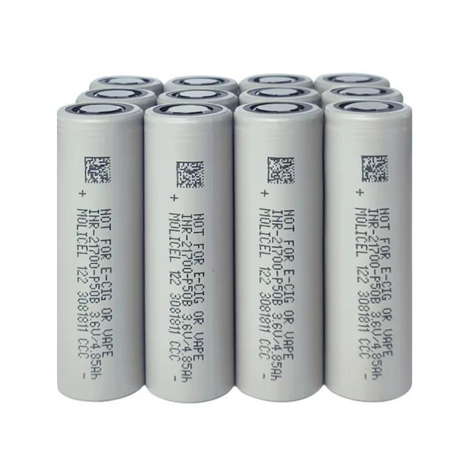 molicel INR 21700 行き詰まっ P45B 10本 大容量リチウムイオン電