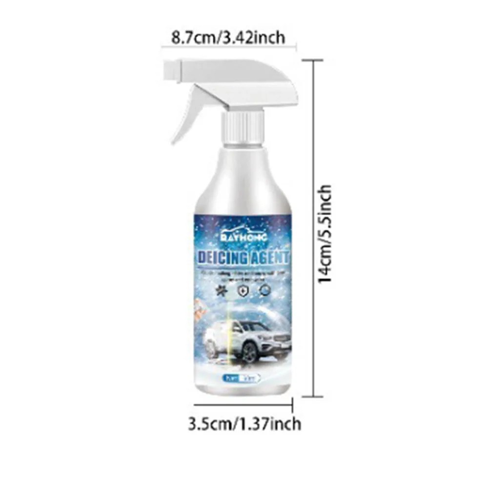 60ml Car Windshield Defroster Agents Fast Ice Snow Removal Agents For Winter Car