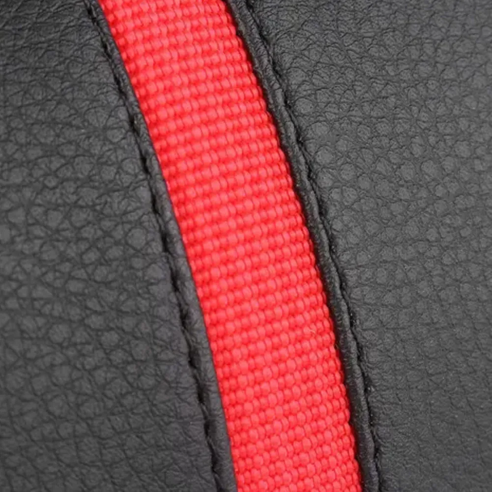 Car Neck Pillow PU Leather Car Headrest Pillow Memory Foam Neck Pain Relief Seat Support Accessories