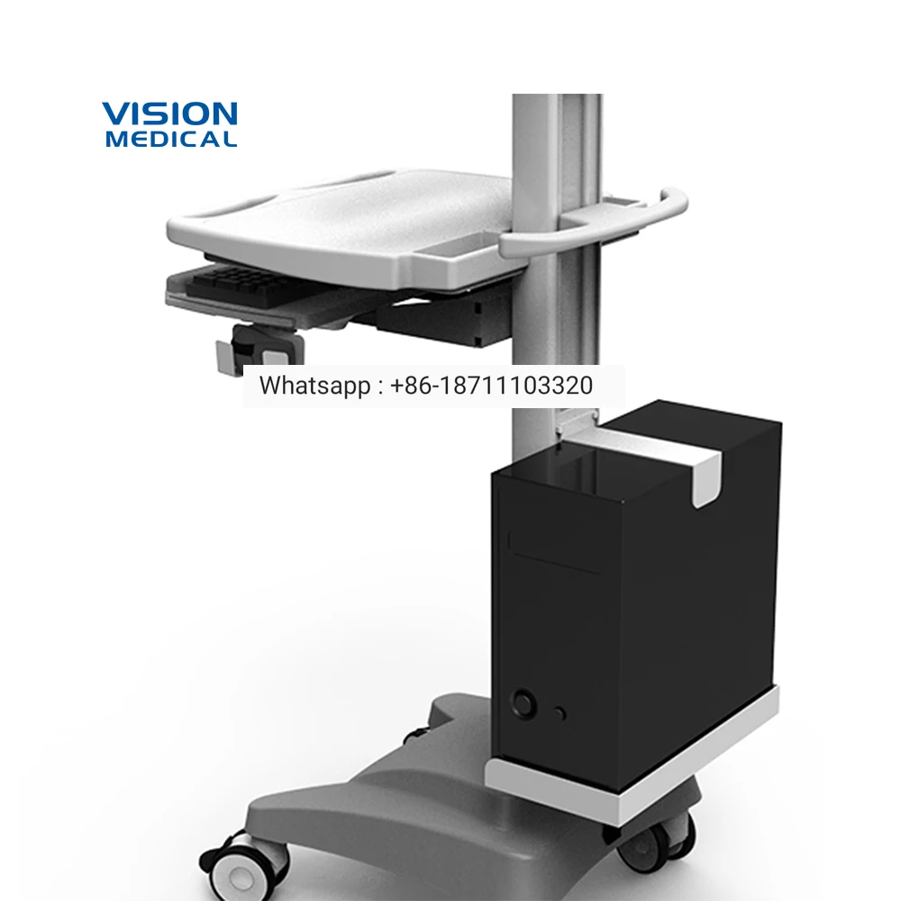 

High cost performance Custom ABS plastic medical computer cart mobile