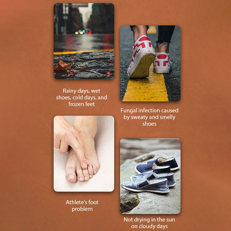 Portable Shoes Dryer Electric Shoes Dehumidifier 360° Constant Temperature Heater Shoes Deodorization Ski Boots Dryer Machine 6
