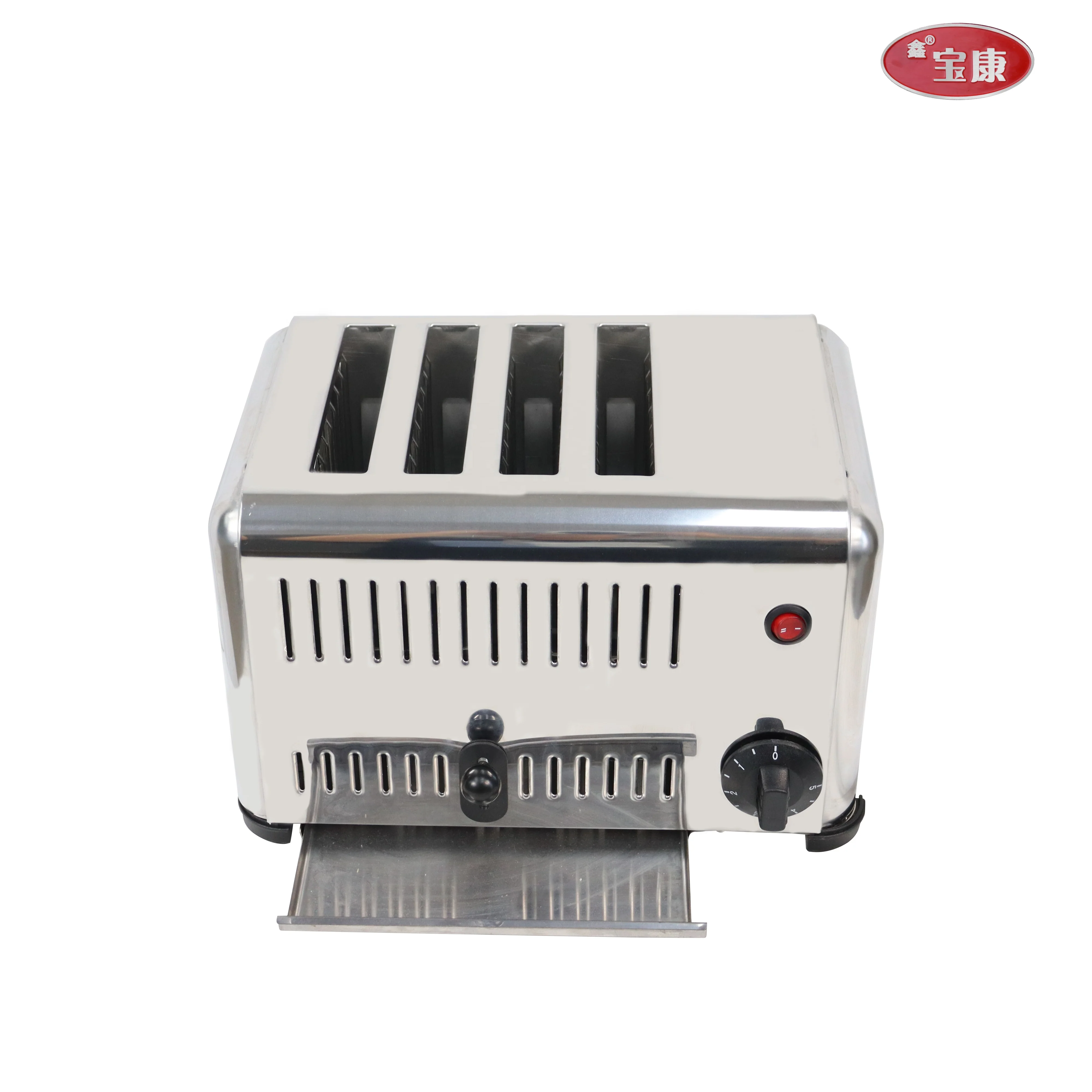 Stainless Steel Commercial Toaster 4 Slice Bread Toaster For Sale Suitable For Hotels&restaurants