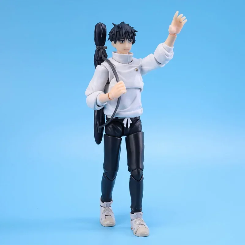 반다이 오리지널 박스 S.H.Figuarts Jujutsu Kaisen YUTA OKKOTSU 모델 키트, 애니메이션 액션 피규어 완제품 모델, 어린이 장난감 선물