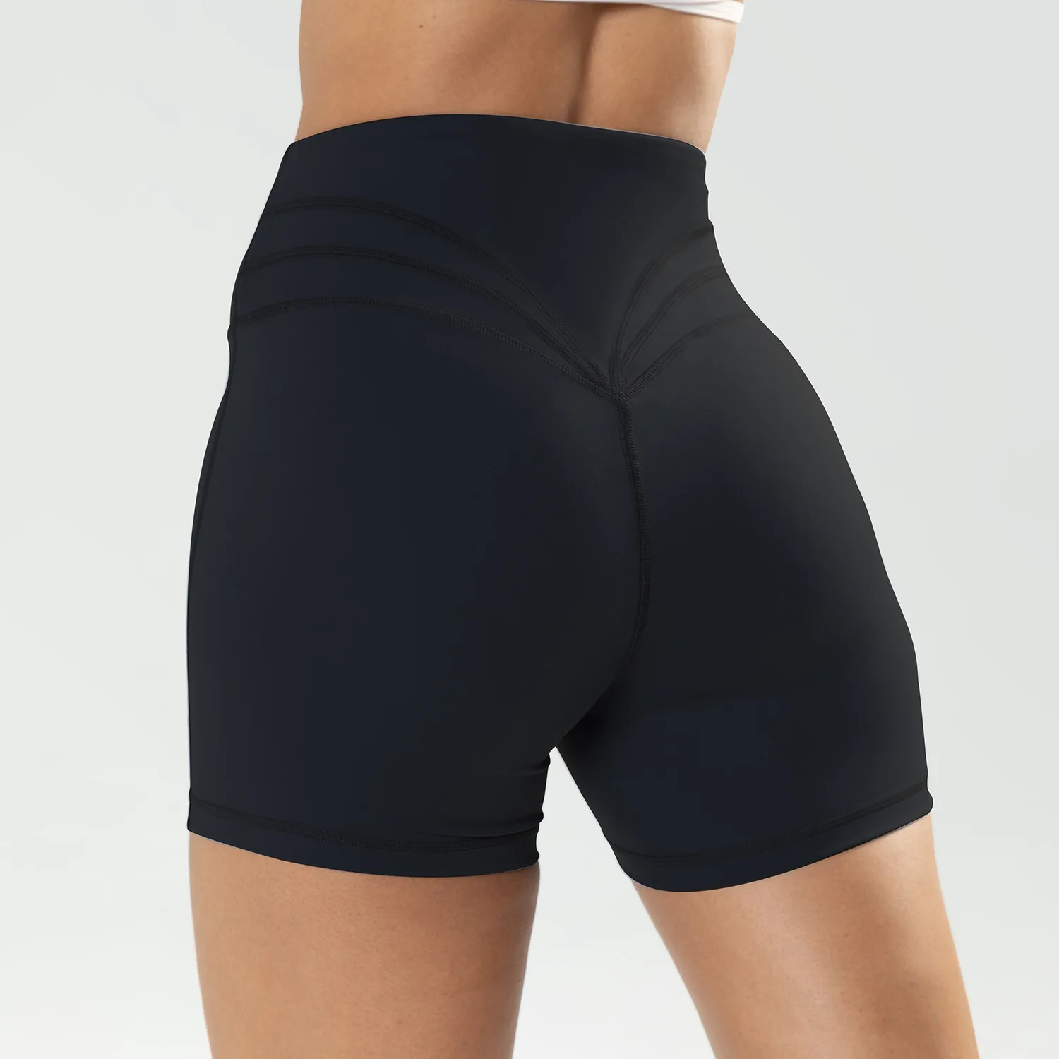 Cuties Camel toe frei hohe Taille Yoga kurze Frau Fitness Fitness Sport enge  dehnbare Leggings Biker Shorts Damen aktive Kleidung - AliExpress