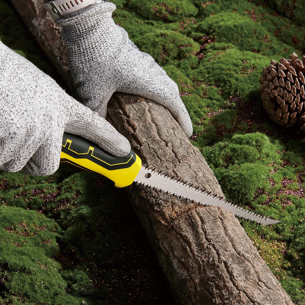 Double Sided Drywall Saw 6" Drywall Jab Saw Ergonomic Cutting Tool Sheetrock Knife Keyhole Saw