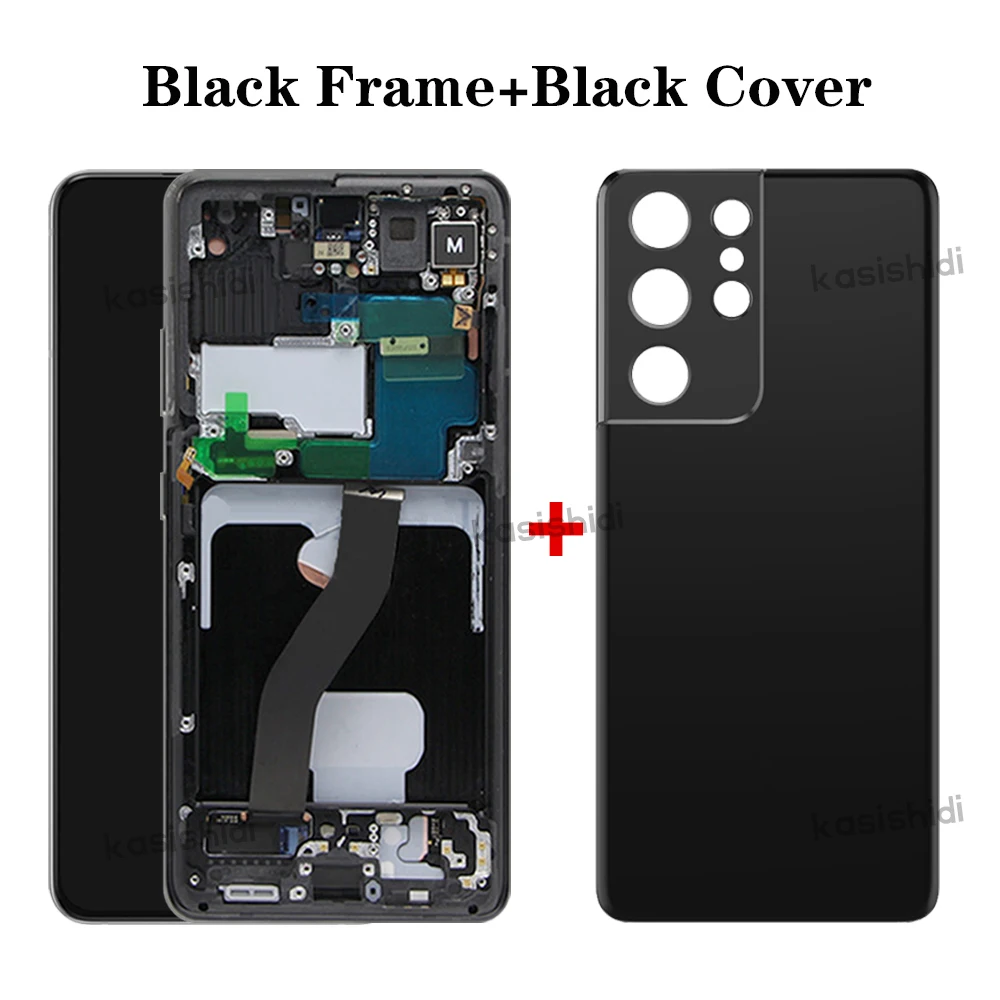 Ｚ  S21 Ʈ 5G G998F G998B  AMOLED LCD ÷, ġ ũ  ǰ 100% ׽Ʈ, 6.8 ġ
